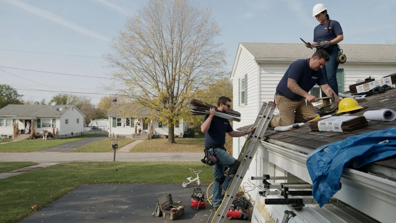 Local Roofing Contractors in Tustin, MI near me
